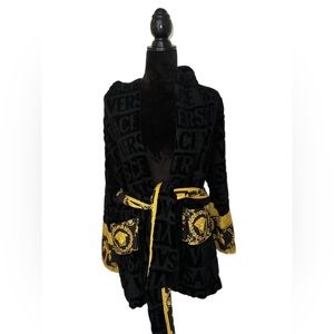 Versace Black Robe